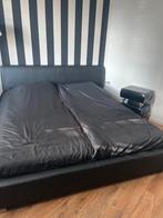 Tweepersoonsbed - Stijlvol en comfortabel!, Huis en Inrichting, Slaapkamer | Bedden, Ophalen, Overige materialen, Zwart, Tweepersoons