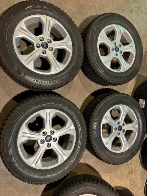 ORIGINELE FORD KUGA WIELEN 17" MET KUMHO WINTERBANDEN DEMO N, Auto-onderdelen, Banden en Velgen, Banden en Velgen, Winterbanden