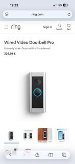 2x ring pro deurbel, Ophalen of Verzenden, Zo goed als nieuw