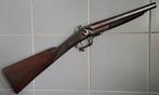 Antiek Engels coach gun hagel geweer kal 12 zwartkruit, Ophalen of Verzenden