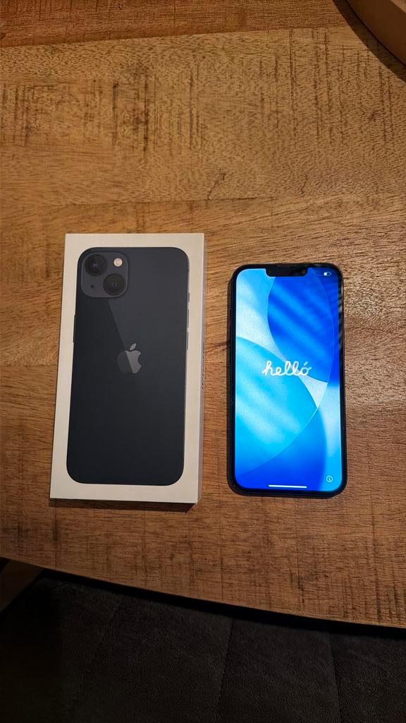 Iphone 13 128GB midnight black, Telecommunicatie, Mobiele telefoons | Apple iPhone, Gebruikt, 128 GB, Zonder abonnement, iPhone 13