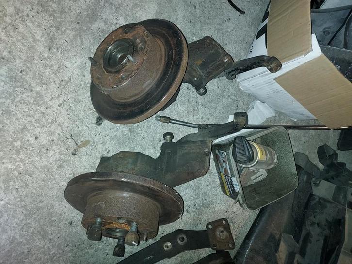 Remschijven en remklauwen fiat ducato 290 1992, Auto-onderdelen, Remmen en Aandrijving, Fiat, Gebruikt, Ophalen