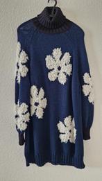 Max Mara gebreide jurk met col, Max Mara, Zo goed als nieuw, Knielengte, Maat 36 (S)