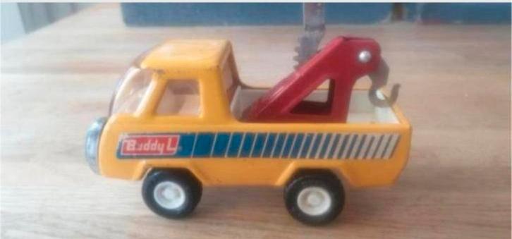 Blikken takelwagen van Buddy L (made in Japan), Antiek en Kunst, Antiek | Speelgoed, Ophalen of Verzenden