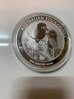 Kilo zilver 2013 Kookaburra in orginele capsule, Ophalen of Verzenden, Zilver
