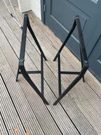 Twee buro/ tafel schagen, Ophalen of Verzenden, Gebruikt, Rechthoekig, 50 tot 100 cm