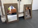 Marokkaanse handwerk spiegel metaal arabisch oosters vintage, Huis en Inrichting, Woonaccessoires | Spiegels, Gebruikt, Ophalen of Verzenden