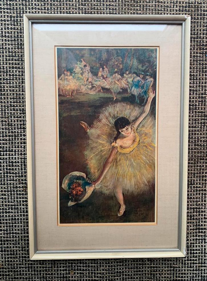 Genummerde druk Edgar Degas, Antiek en Kunst, Kunst | Litho's en Zeefdrukken, Ophalen of Verzenden