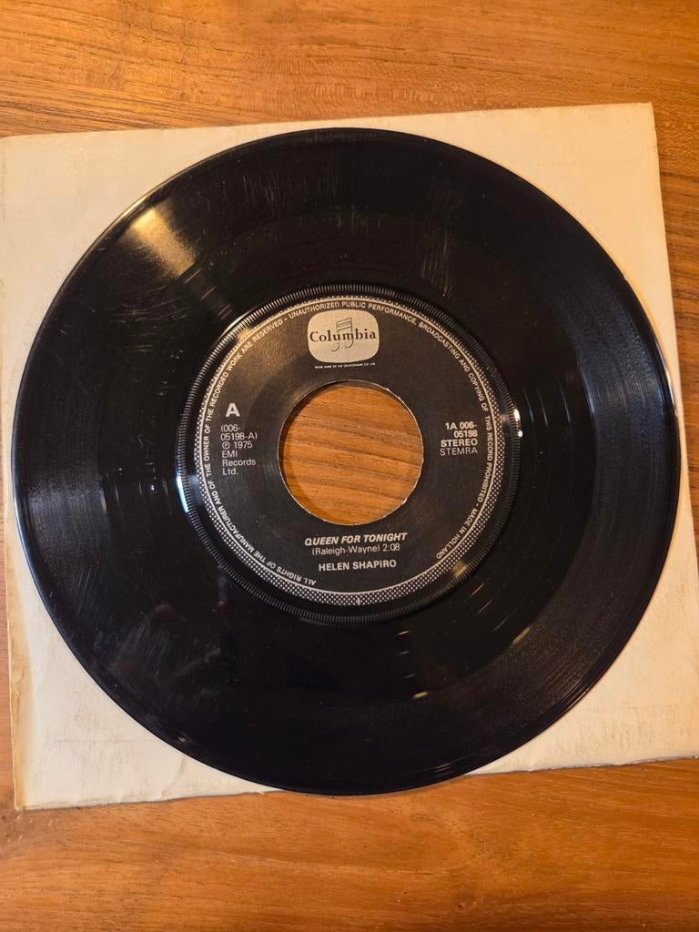 Helen Shapiro - Queen tonight, Gebruikt, 7 inch, Single, Ophalen of Verzenden