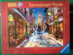RAVENS BURGER KERST PUZZEL CHRISTMASTIME, Verzenden, 500 t/m 1500 stukjes, Zo goed als nieuw, Legpuzzel