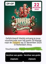Voucher voor Toppers tweede kaartje gratis (van Etos)!!