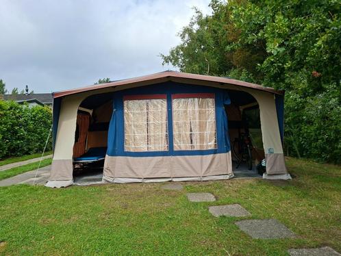 Vouwcaravan Conway cruiser, Caravans en Kamperen, Vouwwagens, Overige merken, tot en met 6, Blauw, Aanwezig, Ophalen