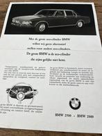 BMW 2500 2800, Ophalen of Verzenden, Zo goed als nieuw, Overige merken
