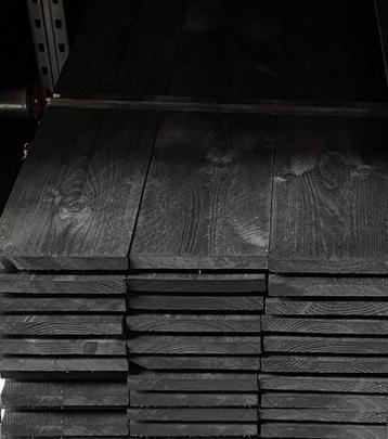 Douglas kantplank zwart 22 x 200 x 4000 mm beschikbaar voor biedingen