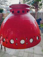 Vintage orange keramiek hanglamp  (nieuwstaat), Ophalen of Verzenden