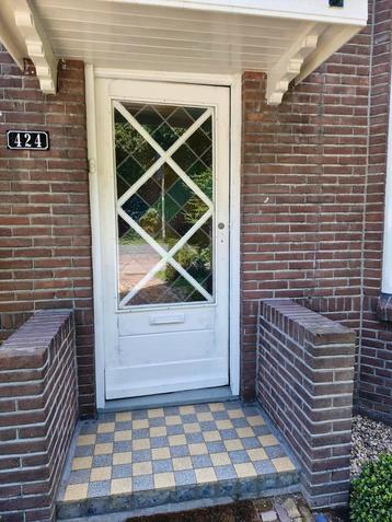 Unieke glas in lood jaren '30 voordeur  beschikbaar voor biedingen