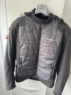 Twee seizoenen motorjas Grijs/Zwart, Ophalen of Verzenden, Tweedehands, Heren, Jas | textiel