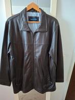 Leder jas en jack., Kleding | Heren, Jassen | Winter, Ophalen, Zo goed als nieuw, Maat 52/54 (L), Bruin