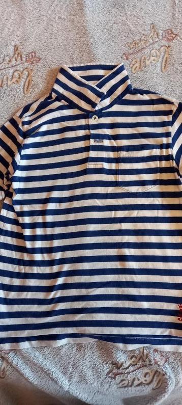 blauw wit gestreepte polo ralph lauren maat 116 beschikbaar voor biedingen
