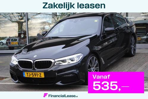 BMW 5-serie 540i High Executive M-PAKKET SCHUIFDAK NL-AUTO!, Auto's, BMW, Bedrijf, Lease, Financial lease, 5-Serie, 360° camera