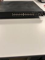 Dell PowerConnect 3524P 24-Poorts Managed Switch Rackmount, Computers en Software, Netwerk switches, Ophalen of Verzenden, Gebruikt