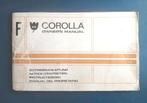 ✅️ Toyota Corolla origineel owners manual instructieboek, Ophalen of Verzenden