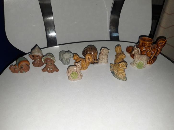 Miniatuur beeldjes oa wade letterbak figuren, Verzamelen, Beelden en Beeldjes, Zo goed als nieuw, Ophalen of Verzenden