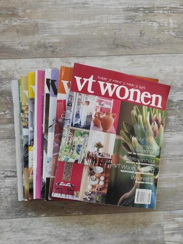 Woonmagazine VT Wonen set 10 stuks beschikbaar voor biedingen