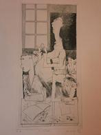 Abstracte figuren ets, Ophalen of Verzenden