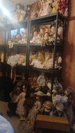 Grote partij antieke poppen, Ophalen of Verzenden