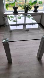 eettafel, Ophalen, Gebruikt, 50 tot 100 cm, Glas