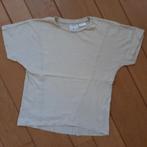Zara t- shirt korte mouw ecru maat 110, Kinderen en Baby's, Kinderkleding | Maat 110, Ophalen of Verzenden, Zo goed als nieuw