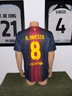 FC Barcelona thuisshirt 2012-2013 Iniesta, Sport en Fitness, Voetbal, Maat L, Ophalen of Verzenden, Zo goed als nieuw, Shirt