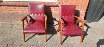 Retro Design Stoelen Set - Jaren 50 beschikbaar voor biedingen