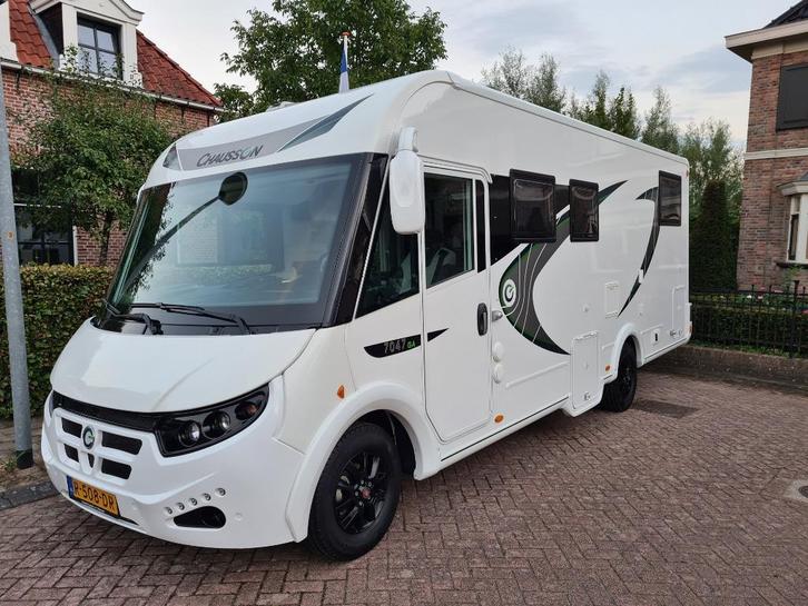 Chausson Exaltis 7047 GA Premium VIP, Caravans en Kamperen, Campers, Particulier, tot en met 4, Integraal, Chausson, Fiat, Diesel