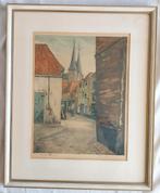 Frans Hartman (1904 - 1975) - Bergkerk Deventer - Kleurenets, Antiek en Kunst, Ophalen
