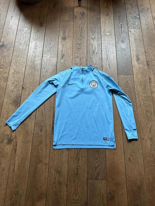 Authentic Mancity Drill Top 2017/18 M, Verzamelen, Sportartikelen en Voetbal, Nieuw, Shirt, Buitenlandse clubs, Ophalen of Verzenden