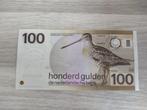 UNC biljet 100 gulden Snip 1977, laag serienummer 9991, Postzegels en Munten, Bankbiljetten | Nederland, Ophalen of Verzenden
