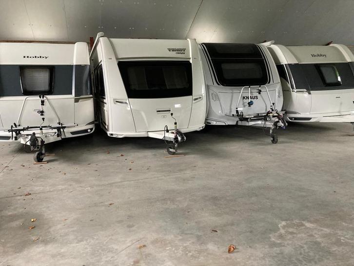 Luxe caravanstalling te Chaam - Noord Brabant, Caravans en Kamperen, Caravanstallingen