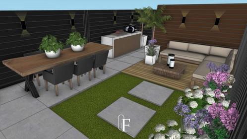 3D visualisatie voor jouw project. Aangeboden 3D tekenaar, Tuin en Terras, Terrasdelen en Vlonders, Nieuw, Hout, Ophalen of Verzenden