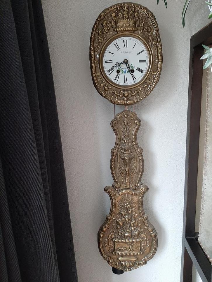 Franse Comtoise wandklok, Antiek en Kunst, Antiek | Klokken, Ophalen