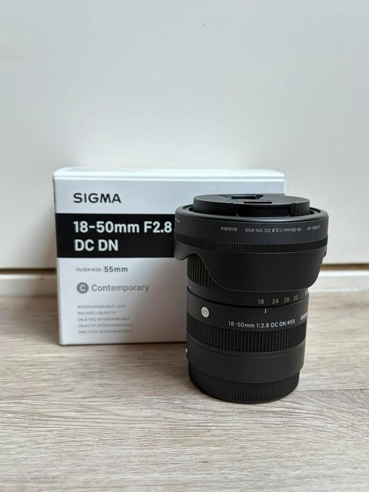 Sigma 18-50mm F2.8 DC DN Lens - Sony, Audio, Tv en Foto, Fotografie | Professionele apparatuur, Zo goed als nieuw, Ophalen of Verzenden