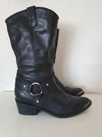 Sacha western cowboy boots laarzen zwart 40 leer., Gedragen, Sacha, Hoge laarzen, Zwart