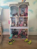 Poppenhuis inclusief spulletjes, Ophalen, Gebruikt, Poppenhuis