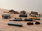 Model treintjes minitrix met toe behoren, Hobby en Vrije tijd, Modeltreinen | N-Spoor, Ophalen, Gebruikt, Gelijkstroom, Trix