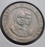 200 Pesetas 1990 Spanje Oude Munt Juan Carlos I Leeuwen, Postzegels en Munten, Munten | Europa | Niet-Euromunten, Ophalen of Verzenden