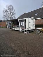 2 Verkoopwagens + 8 standplaatsen, Ophalen