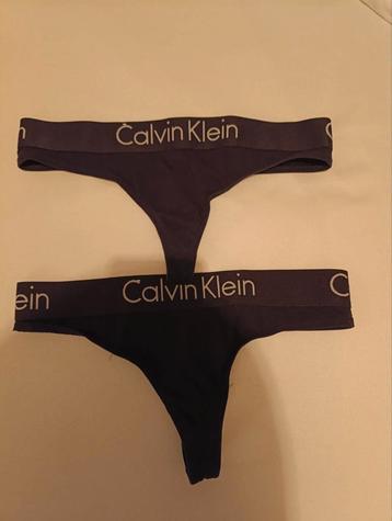 2-pack dames ondergoed strings Calvin Klein maat S beschikbaar voor biedingen