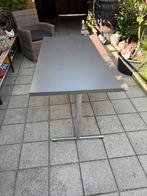 Brunner basic klaptafel, Huis en Inrichting, Ophalen, Vijf personen of meer, Metaal, Rechthoekig