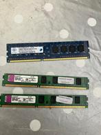 3 x 2gb totaal 6GB DDR3 1330GHZ geheugen, Computers en Software, RAM geheugen, Gebruikt, DDR3, Ophalen of Verzenden, Desktop